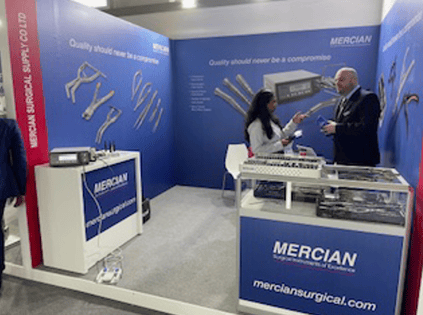 Mercian are in Dubai to exhibit at the ARAB Heath Meeting in January